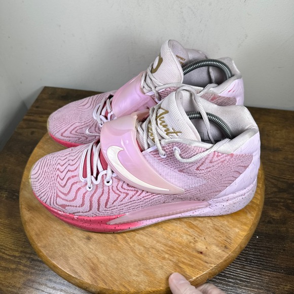 Nike KD 14 EP Aunt Pearl Pink White Gold Men's Shoes DC9379-600 Size 11 - Picture 8 of 8